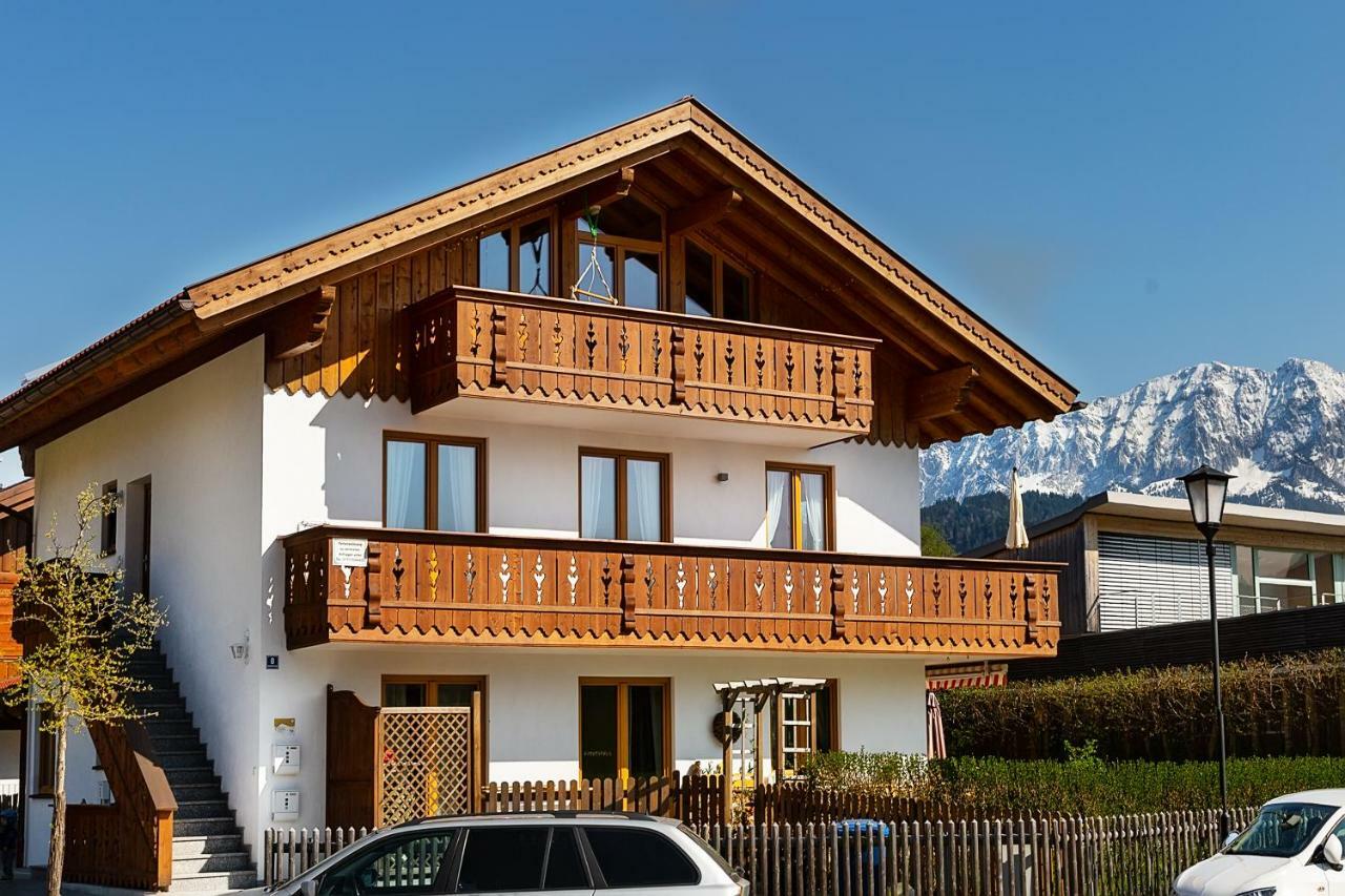 Ferienwohnung Wetterstein Garmisch-Partenkirchen Exterior photo